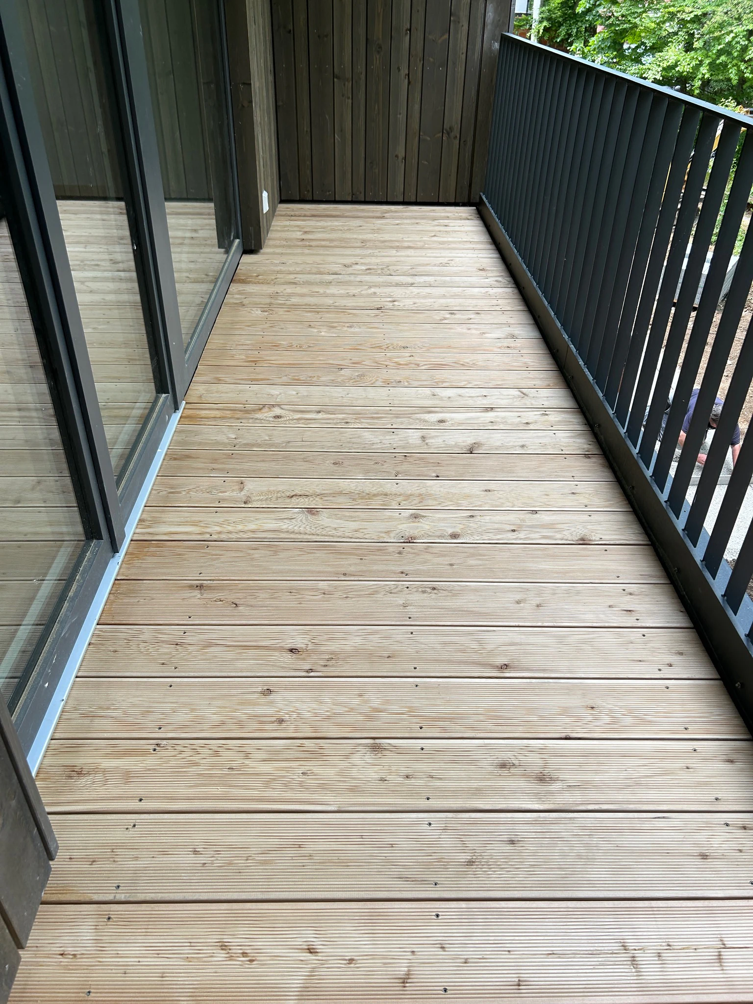 Terrassenboden Neubau Hohenbrunn
